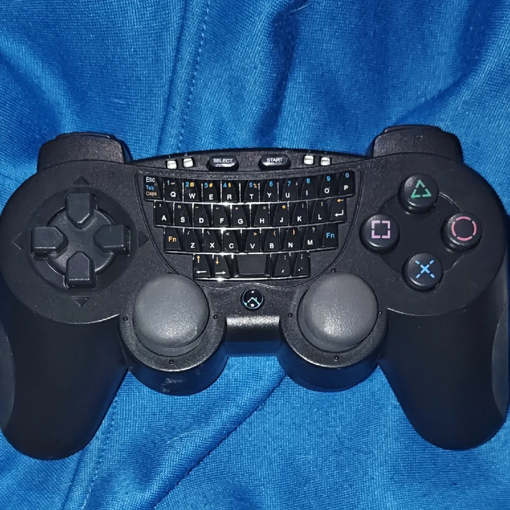 PS3 Wireless Controller With Keyboard - Picture 1 of 4